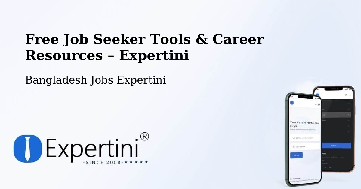 Free Job Seeker Tools & Career Resources – Rajbari - Rajbari, Bangladesh Jobs Expertini